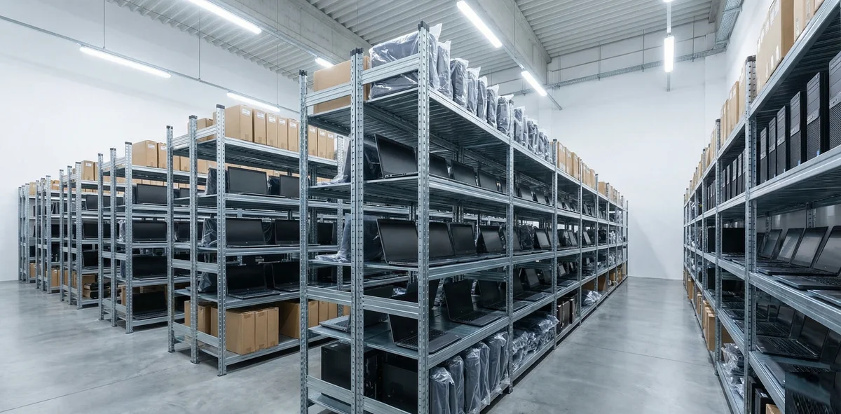 IT eszközök raktározása és fleet management — vállalati IT selejtezési logisztika