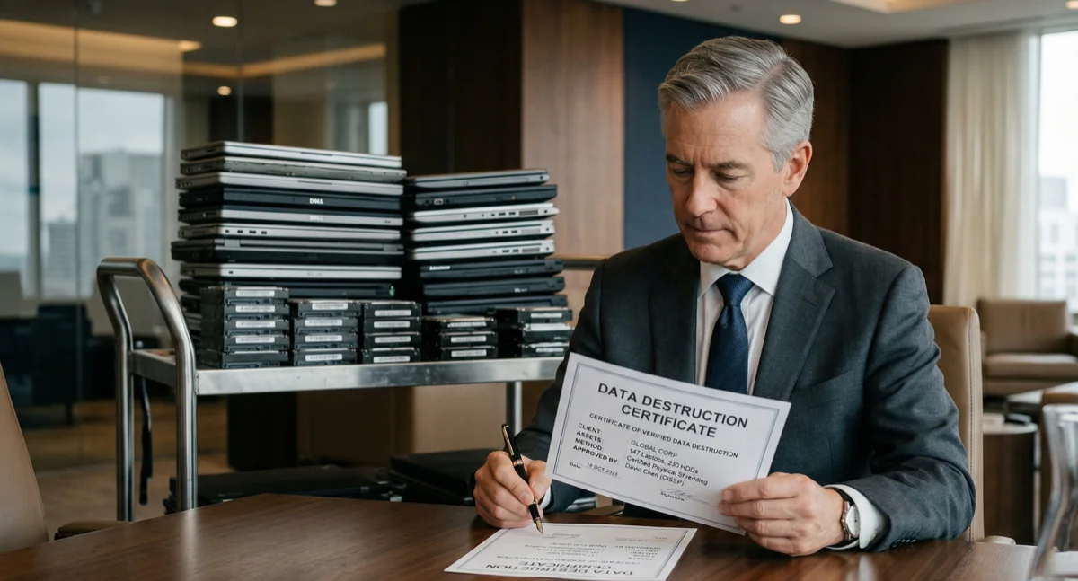 Leselejtezett vállalati IT-eszközök adatbiztonsági kockázata vezetői nézőpontból